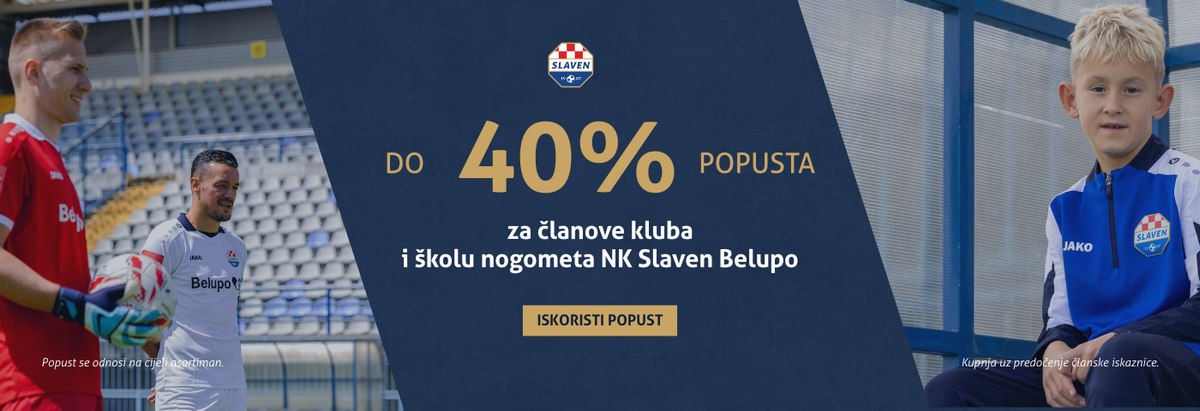 NK Slaven Belupo – posebna ponuda web shop